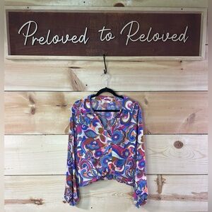 Intempo Patterned Blouse